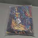 Jamie World Owl Bedding Set King Size Animal Forest Duvet Comforter Cover Fantasy Cozy Quilt Cover Decorative Soft Bed Sets with 2 Pillowcases for Kids Adults