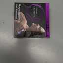 Crystal Hair Eraser,Painless Nano Hair Remover Exfoliation,Gentle and Efficient Glass Hair Removal Device Without Waxing,Natural Epilator for Women and Men(Violet)