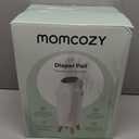 Momcozy Diaper Pail with Patented Triple-Seal Odor Control, Wide Opening, Ergonomic Height, Large Capacity with Viewing Window, Childproof Lock, Fits Standard Trash Bags