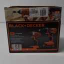 Black+Decker 20V MAX* Cordless Drill & Impact Driver Power Tool Combo Kit