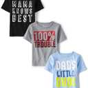 The Children's Place Baby Boys' Graphic T-Shirts (3-Pack) 12-18 Months