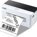 vretti Shipping Label Printer, 4x6 USB Desktop Barcode Label Printer for Small Business & Shipping Packages Compatible with Mac, Windows, Linux, UPS, USPS