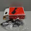 REVLON One-Step Hair Dryer and Styler, All-in-One Detangling and Straightener Brush for Salon-Quality Smooth, Straight Hair, More Shine and Less Frizz, Black (1 Count (Pack of 1))