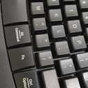 MEETION Wireless Ergonomic Keyboard, Wave Keys Firm Wrist Rest for Natural Typing, 2.4G USB-A Cordless Receiver and USB-C Adapter, Ergo Computer Keyboard Compatible with Windows/Mac/PC/Laptop, Black (Black (Size: 17.39*9.43*1.81in))