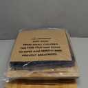 2 Set XXL Stackable Wire Basket with Bamboo Tops & Tag- Pantry Organizer and Storage Bins, Kitchen Counter Cabinet Shelf Countertop Under Sink Organizing, Food Snack Produce Onion Potato Bread Storage