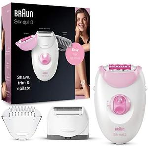 Braun Epilator Silk-epil 3 3-270, Hair Removal Device, Epilator for Women, Shaver & Trimmer, Hair Removal