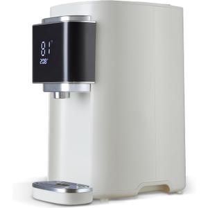 OCTAVO Water Boiler & Warmer 5 Liter, 304 Stainless Steel Water Tank, 700 Watt 6 Adjustable Water Temperature, LCD Touch Control Screen, Child Lock with Water Shortage Indicator