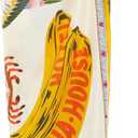 Women's Beach Swimwear Printed Long Sarong Coverups Bathing Suit Pareo Large Pashmina Wrap Skirt (Yellow)