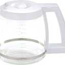 Cuisinart DGB-500WRC 12-Cup Replacement Coffee Carafe, White , 8.5 x 8.2 x 7.4 inches