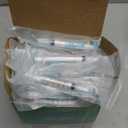 JOLLY PARTY 100 Pack 3ml Syringes with Caps, Mini 3cc Syringe Needleless, Small Oral Syringe with Tip Cap Individually Wrapped for Scientific Labs, Liquid Measuring, Pet Feeding, Oil & Glue Dispenser