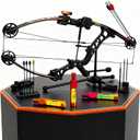 Berger Hole Bow Level Aluminum Bow Leveling Kit & Archery Tools Bow Accessories for Compound Bow Sight Rest & D-Loop Tuning, Lightweight Screw-in Design