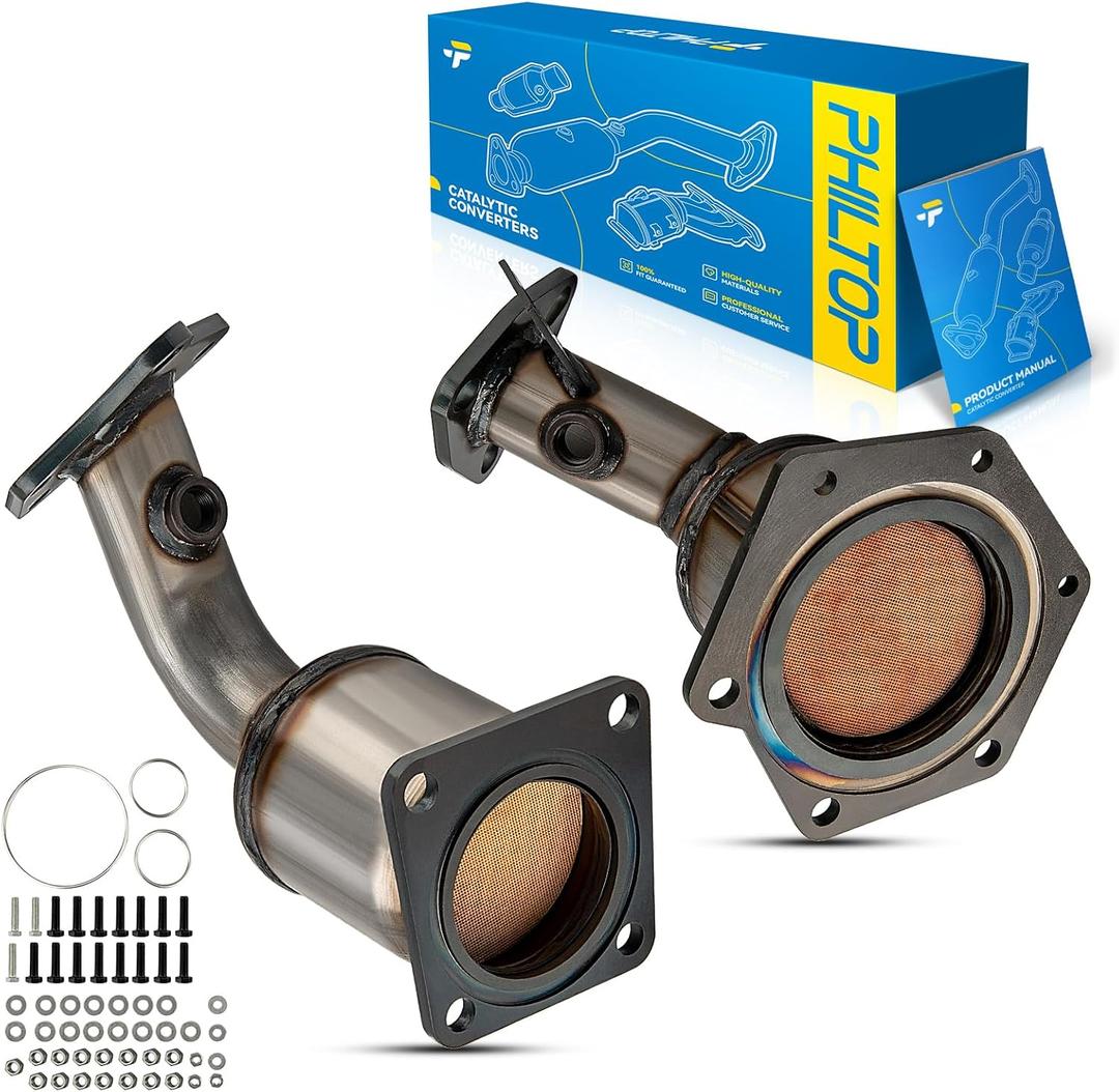 PHILTOP Front Catalytic Converter Kit 16700 Compatible with Nissan, INFINITI Murano 2009-2021, Pathfinder 2013-2019, QX60 2014-2020, Altima 2007-2018, Quest 2011-2017, JX35 2013, 3.5L (EPA Compliant)
