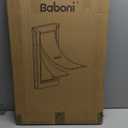 Baboni 3-Flaps Pet Door for Interior and Exterior Doors, Steel Frame and Telescoping Tunnel, Strong and Durable Dog Door(Pets Up to 220 Lb) -X-Large