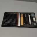 GETHPEN Sketch Pencils for Drawing,34 Pcs,Graphite Pencil (14B-4H), Charcoal Pencil,With Graphite Sticks, Erasers and Sharpener, Art Pencils for Sketching,Artist Set for Beginners and Professionals