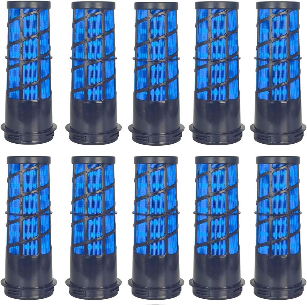 EZROAD 10X Air Filter 30-00471-20 Compatible with Carrier Transicold Reefer X22100A X22500A X22500R HM-AF-0009 300047120 PA5584 P611858 LAF4348 Compatible with Thermo King Hyster