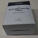 Cool Gel Cooling Pillow for Sleeping, Standard Size Cooling Memory Foam Pillow for Hot Sleepers, Reversible Ergonomic Design, Pressure Relief, Spine Alignment, Side, Back Contouring Support