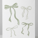 3 pcs Sage Green Bedroom Decoration