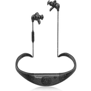 Tayogo Waterproof MP3 Player for Swimming, Underwater Earbuds for Swimming, 10 Hours Playtime, Swimming Headphones,32GB of MP3, Bluetooth 5.4.