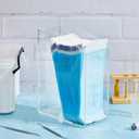 Leinuosen Clear Acrylic Sterilization Pouches Rack Organizer Wall Mount Dispenser Holder for 3.5 x 10 Inch Sterilization Pouches