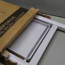 4 Step Ladder, DIAMONDFORGE Folding Step Stool with Wide Anti-Slip Pedal, Anti-Slip Feet and Handgrip, Sturdiest Steel Construction, Steel Ladder for Home, White