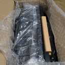 PXRACK Under Sink Organizer, Adjustable Height, 2-Pack 2 Tier Pull Out Under Cabinet Organizer, Slide Out Thickened Metal Under Sink Storage for Kitchen Bathroom Laundry Pantry Cabinet, L, Black