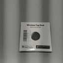 2-in-1 Air Tracker Tag for iOS & Android - Smart Tags Dual System Bluetooth Finder Compatible with Apple Find My & Android Find Hub, Mini GPS Tracker Item Finders for Keys, Wallet, Luggage, Pet, Bike (black)