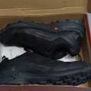 HUMTTO Men's All-Terrain Waterproof Hiking Shoes Lightweight Breathable Anti Slip Outdoor Trekking Trails Shoes (13, Black)