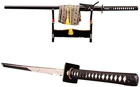 Lyuesword Japanese Full Tang Ninja Sword Battle Ready 1095 High Carbon Steel Ninja Sword Very Sharp Blade