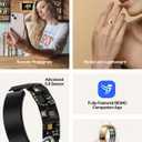 Benio Gen4 Smart Ring,2026 Upgraded,Smart Health Ring for Women Men Fitness Tracker with Heart Rate,Blood Oxygen,Sleep Monitoring,Step Counting,No Subscription