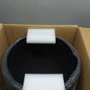 glitzhome Set of 3 Lightweight Faux Ceramic Plastic Planter Pots with Pre-Install Easy Knock-Out Drainage Hole, 14.25" D x 11.75" H, Gradient Turquoise