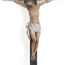 BC Catholic Crucifix Wall Cross in 24" H Jesus Christ indoor Home Decor Collectable Religious Gifts Renaissance Sculpture handmade By Buildclassic, 24.4"L x 11.9"W