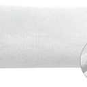 TELUS Velvet Body Pillow Cover with Zipper, Super Soft and Cozy Luxury Fuzzy Flannel Pillow Cases Cover 20x54 Inches, Luxury Long Body Pillow Pillowcase, White