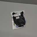 Mayerzon Dog Muzzle, Soft Mesh Muzzle for Small Medium Large Dogs Anti Bite Scavenging, Breathable Adjustable Mouth Guard for German Shepherd Labrador Golden Retriever in Grooming Walking Vet Visits (XS [Snout Cir: 7"-8"], Black)