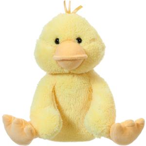 Apricot Lamb Toys Plush Velvet Duck Stuffed Animal Soft Cuddly Perfect for Child (Velvet Duck,9 Inches) (Medium, Yellow)