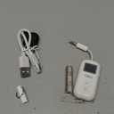 1Mii SafeFly Pro Bluetooth 5.3 Transmitter Receiver, Wireless Audio Adapter w/Screen for 2 Bluetooth Headphones, aptX LL/HD/AD, Use with Any 3.5MM Jack on Airplane, TV & iPad/Tablet