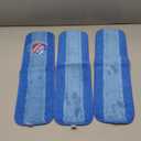 4 Pack Microfiber Cleaning Pads Compatible with Bona Mop, Reusable Microfiber Mop Pads for 18 Inch Mop, Hardwood Floor Replacement Cleaning Mop Pads, Machine Washes