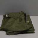 MIULEE 2 Panels Solid Color Sheer Window Curtains Elegant Window Voile Panels/Drapes/Treatment for Bedroom Living Room (54X84 Inches Olive Green)