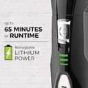 Remington All-in-One Grooming Kit, Lithium Powered, 8 Piece Set with Trimmer, Men's Shaver, Clippers, Beard and Stubble Combs, PG6025, Black