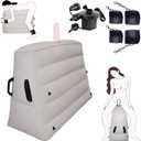 Sex Pillow Dildo Mount, Sex Bondage Chair with Sex Toy Mount for Women, BDSM Sex Furniture for Adults Couples, Inflatable Sex Cushion with Handcuffs for Bedroom