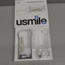 usmile C10 Portable Water Flosser  Travel-Friendly, 95-Day Battery, 4 Modes, 360 Nozzle, 180ml Tank, IPX7 Waterproof, Dentist-Recommended for Braces, Implants & Sensitive Gums (White)