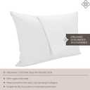 Bioweaves 100% Organic Cotton Breathable Pillow Protectors GOTS Certified with Zipped Closure Toddler - 13 x 18, 2-Pack