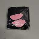 Physix Gear Compression Socks 20-30 mmHg - Men & Women - Running, Nurses, Shin Splints, Flight, Travel (Black/Pink Flower)