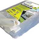 RAWNICE Clear Tarps Heavy Duty Waterproof 4.5ft x 6ft,Multipurpose Poly Tarp Cover, tarp Waterproof UV Resistant Tear&Fade Resistant, Outdoor Tarpaulin for Roof, Camping, Patio, Pool, Boat, Car