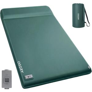 OGERY Self Inflating Sleeping Pad with Electric Pump, 3.15" Memory Foam