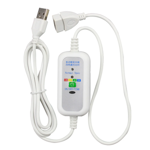 AOOOWER 1.5m 12hours Timing ON OFF Switch Power Cable for USB Fan USB Lamp
