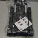 Folding Hand Truck Aluminum Trolley,Small Dolly, Foldable Hand Cart Collapsible 2 Wheel Luggage Trolley Dolly Expandable Large Chassis Foldable into Backpack