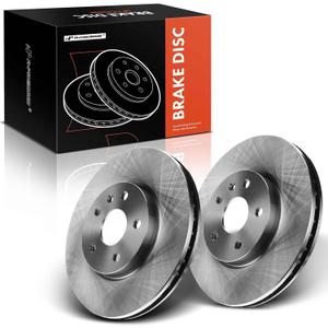A-Premium 12.64 inch (321mm) Front Vented Disc Brake Rotors Compatible with Select Chevy, Buick, GMC and Saab Models - Equinox, Impala, Malibu, Camaro, 9-5, Allure, Lacrosse, Regal, Terrain, 2-PC Set