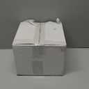 bUCLA 12 Pack White Plastic Serving Bowls - 20 OZ Angled Party Table Salad and Fruit Bowls Disposable for Chip&Candy, Ideal for Wedding