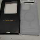 Bonoma for iPhone 16 Pro Max Case, Sparkly Glitter Bling Back, Magnetic Support for MagSafe Shockproof Cover, Crystal and Corner High-Duty Protection for Girls Women -Black