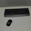 seenda Wireless Bluetooth Keyboard and Mouse Combo, COE200 Ergonomic Wireless Keyboard Mouse with Wrist Rest, Multi-Device Connection, Full-Size, Compatible for Computer/Laptop/Mac/MacBook, Black
